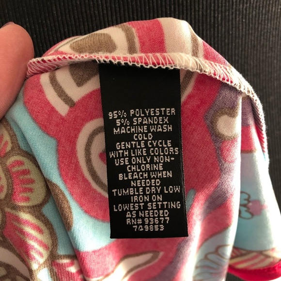 NICOLE Nicole Miller multicolor strapless dress - Picture 8 of 12